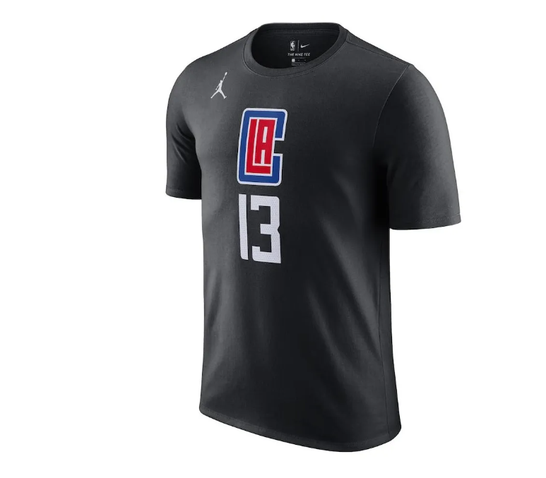 T-Shirt Los Angeles Clippers Paul George (N°13) - Édition Noire