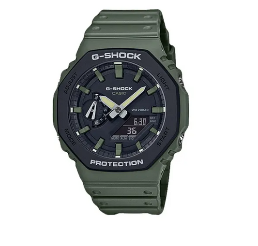 Casio G-Shock GA-2100 Vert militaire