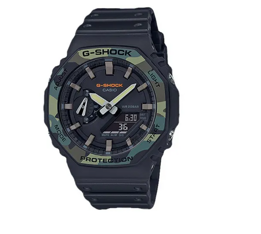 Casio G-SHOCK Lunette camouflage Casio G-Shock GA-2100