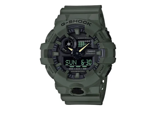 Casio G-Shock GA-700 Vert militaire