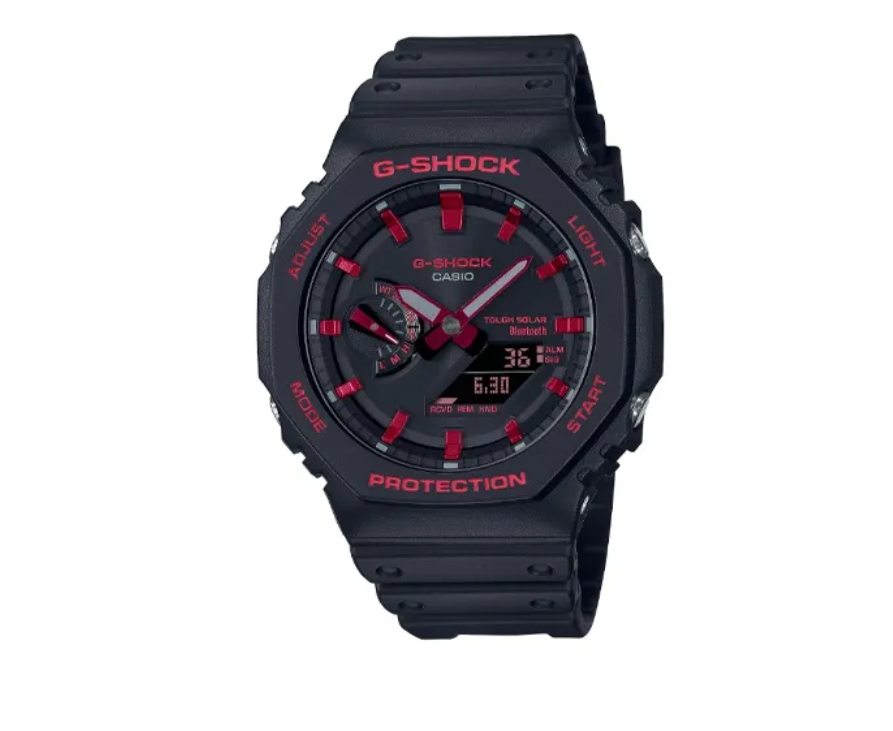 Casio G-Shock GA-B2100 noire et rouge