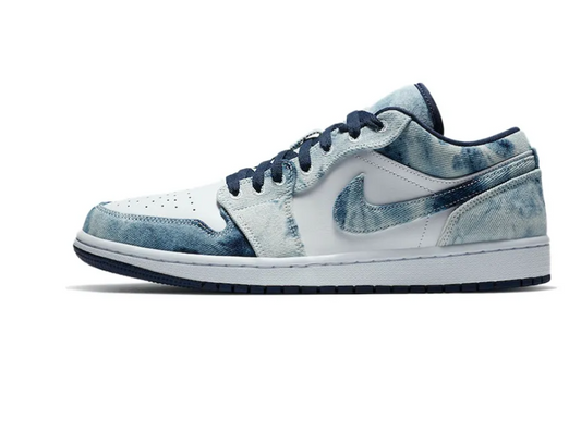 Air Jordan 1 Low - Bleu denim