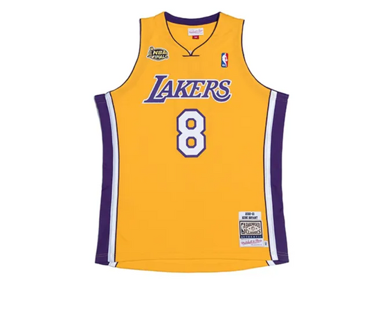 Maillot Los Angeles Lakers Kobe Bryant (N°8) - Jaune Finals Edition