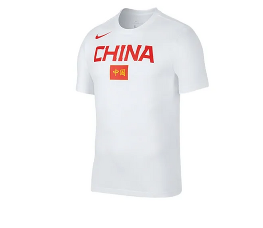 T-shirt Équipe Chine Basketball - Blanc