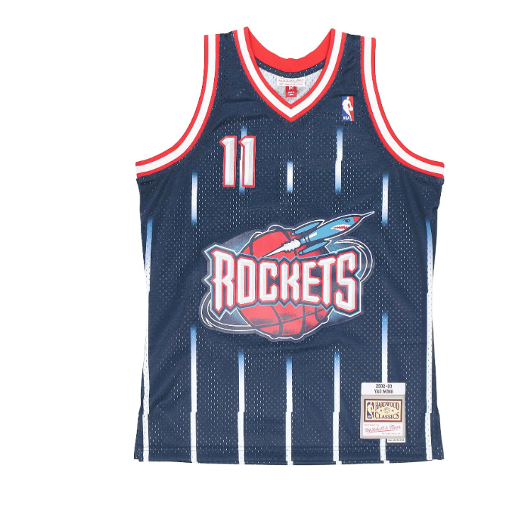 Maillot Houston Rockets - Yao Ming (N°11) - Bleu Nuit