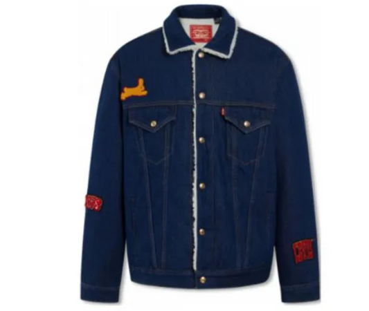 Veste en Jean Sherpa Levi's - Édition Patchs