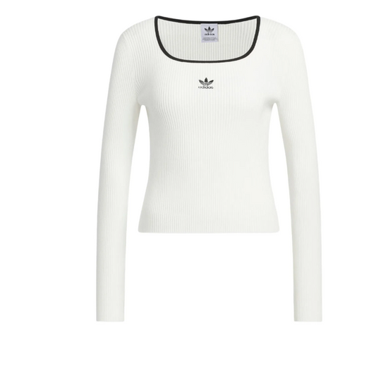 Top manches longues Adidas Originals - Blanc