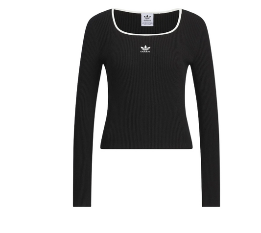 Top manches longues Adidas Originals - Noir