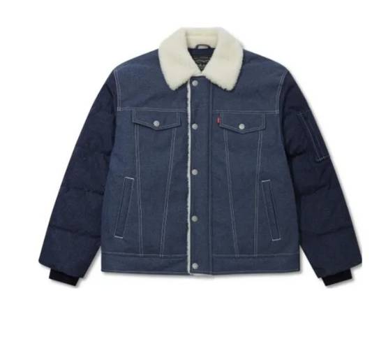 Veste en jean avec col en sherpa LEVI'S